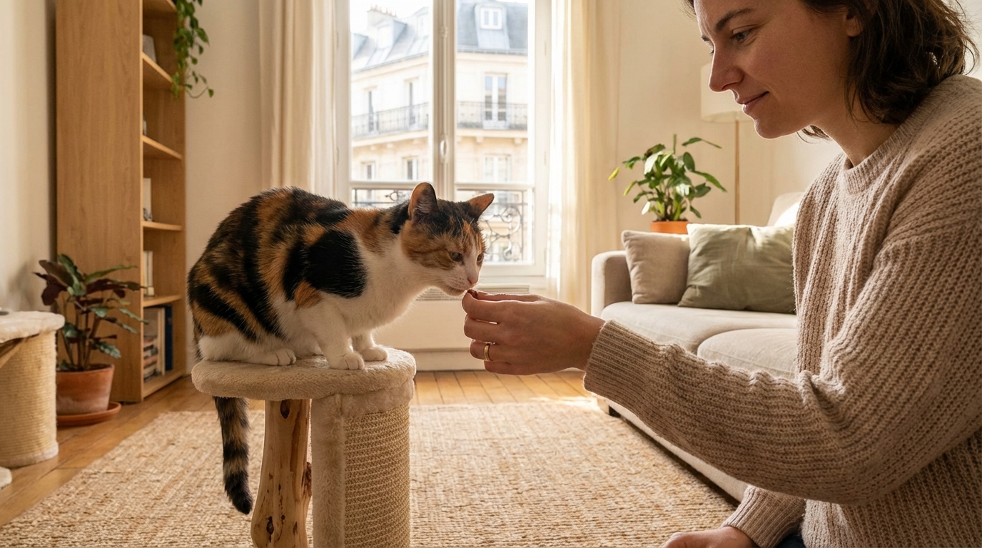 On dit qu’un chat est impossible à dresser : cette méthode douce en 5 minutes par jour marche sans cris ni punition