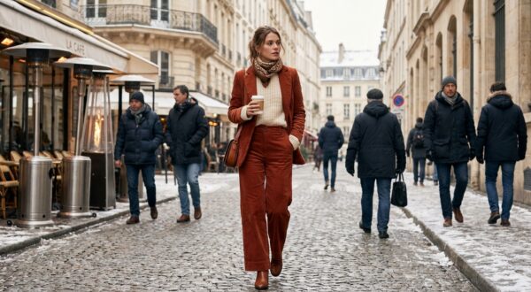 On la disait ringarde : voici la matière rétro qui revient en force et peut sauver vos looks d&rsquo;hiver