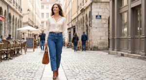 On n’en peut plus du slim moulant : cette coupe de jean taille haute sublime les fesses et relègue les slims au placard