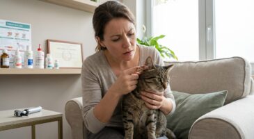 « Oreilles sales » chez le chat : ce dépôt noir que vous frottez au coton-tige cache un vrai problème à traiter vite
