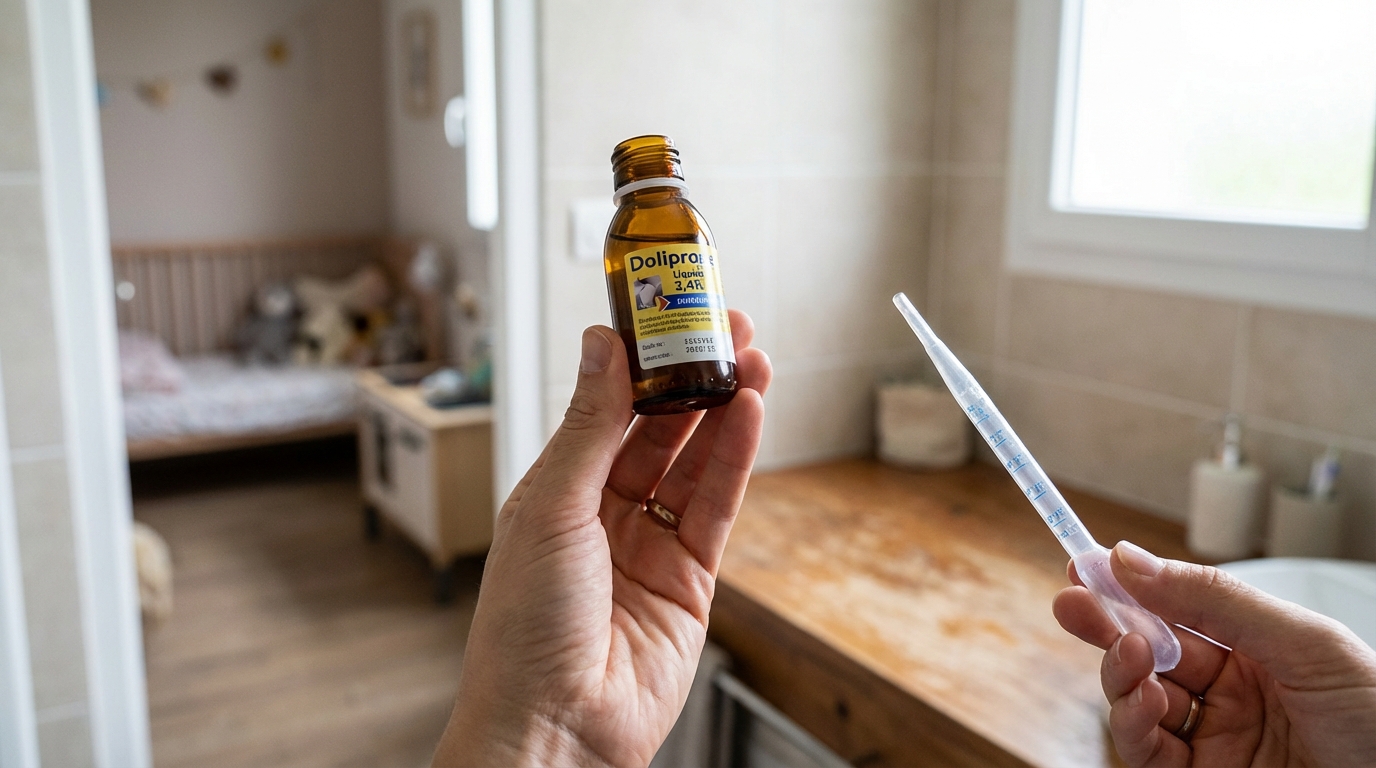 Parents : vérifiez vite le Doliprane des enfants, ces flacons rappelés pour un risque caché de surdosage