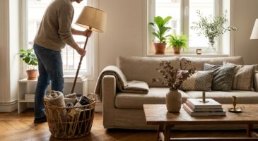 Pas d&rsquo;argent pour la déco : ce hack gratuit de décorateurs change votre salon en 30 min, mais peu de gens l&rsquo;utilisent