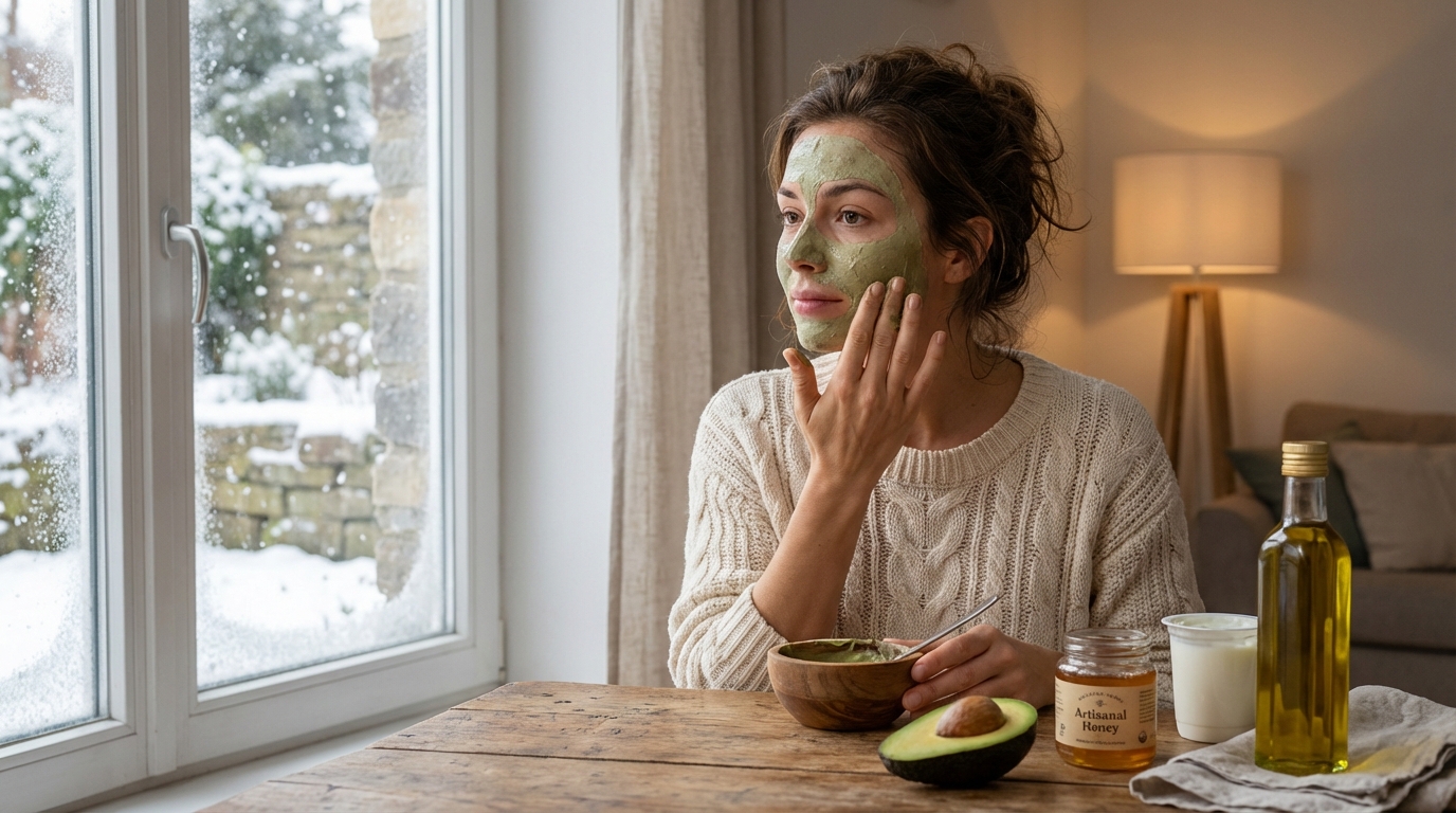 Peau qui tire avec le froid : ces 4 ingrédients de cuisine effacent les plaques sèches sans plomber votre budget