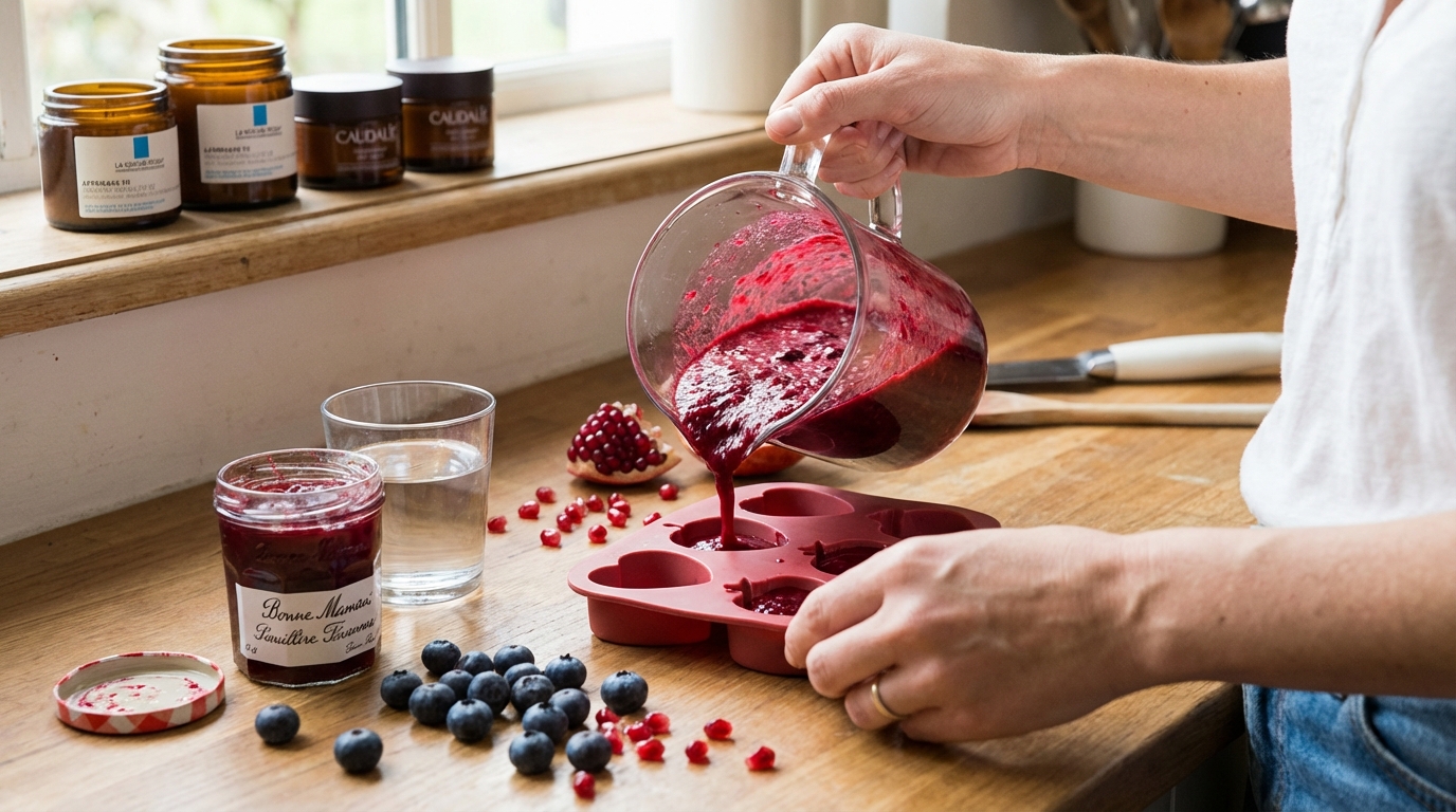 Peau terne, imperfections : arrêtez de miser sur les crèmes, ces bonbons maison aux fruits rouges font mieux