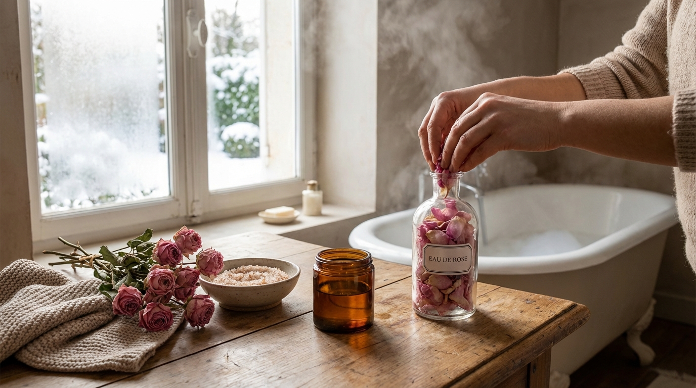 Peau terne, jambes lourdes, pieds rêches : ne jetez plus vos roses de Saint-Valentin, faites-en ce rituel bluffant