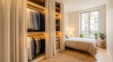 Petite chambre encombrée : cette astuce de dressing méconnue libère le sol et double votre rangement