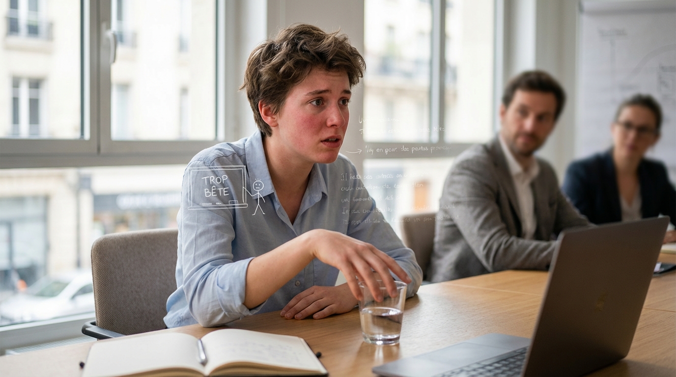 Peur de paraître bête ? Ce schéma caché sabote vos prises de parole… et vous pouvez enfin le briser