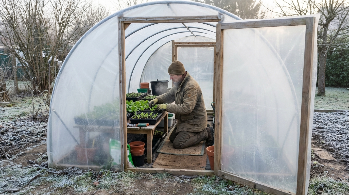 Potager : à 38 €, cette serre tunnel GiFi fait gagner des semaines dès février, si vous évitez une erreur courante