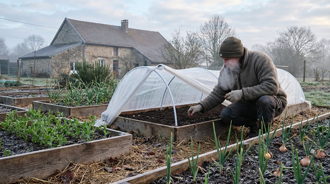 Potager en février : ces légumes résistants que vous pouvez semer dès maintenant sans risque de tout voir geler