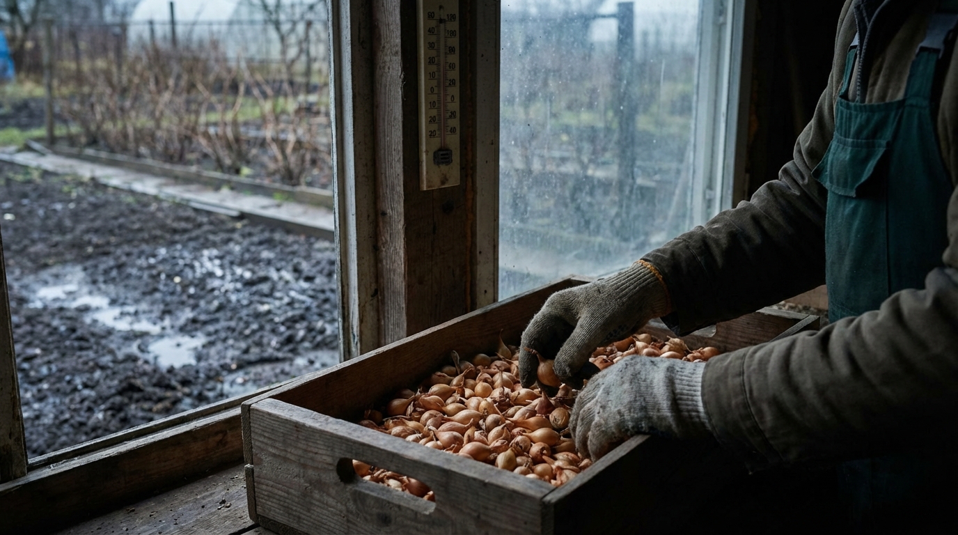 Potager : en février, cette erreur avec vos bulbilles d’oignons les condamne à monter en graines