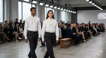Prada choque la Fashion Week 2026 avec des chemises tachées : erreur impardonnable ou manifeste assumé ?