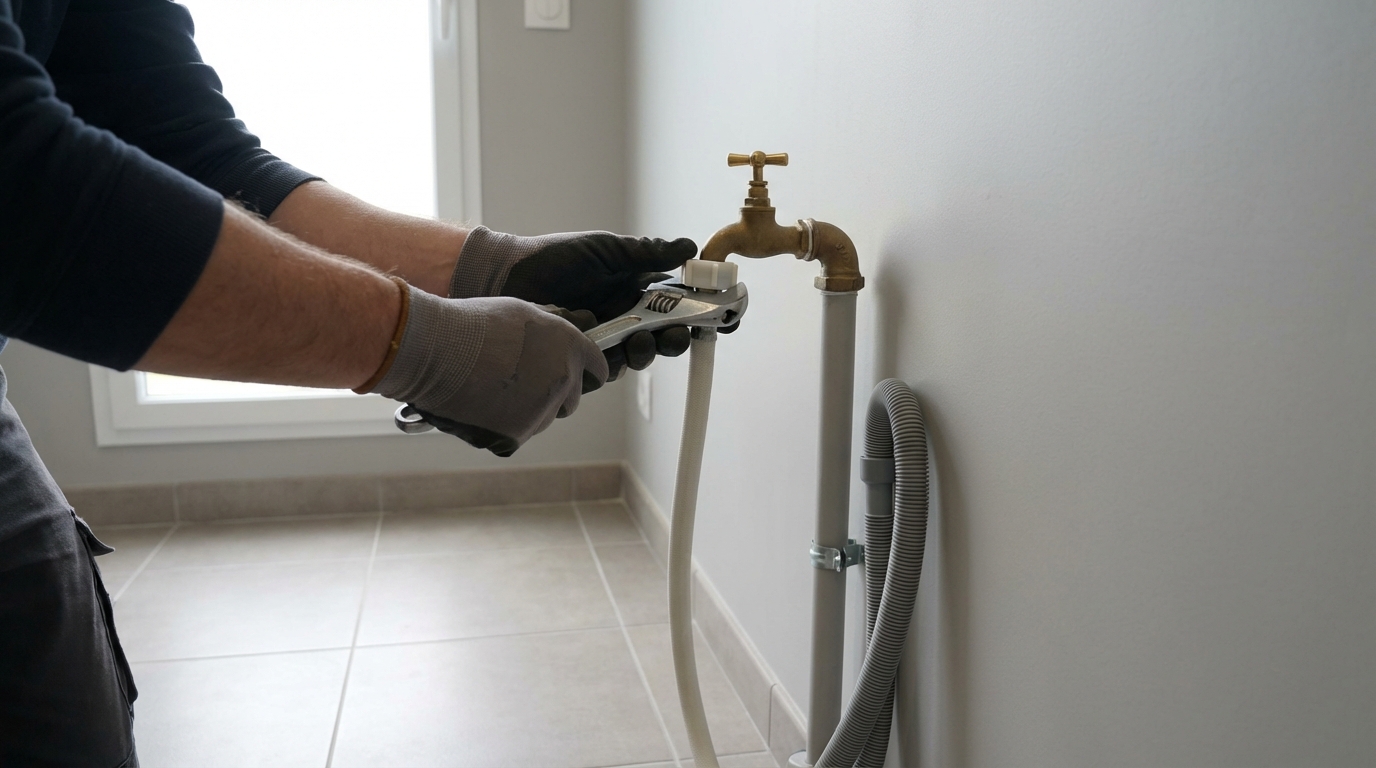 Raccorder un lave-linge : cette technique en deux temps évite 84 % des fuites, les plombiers ne jurent que par elle