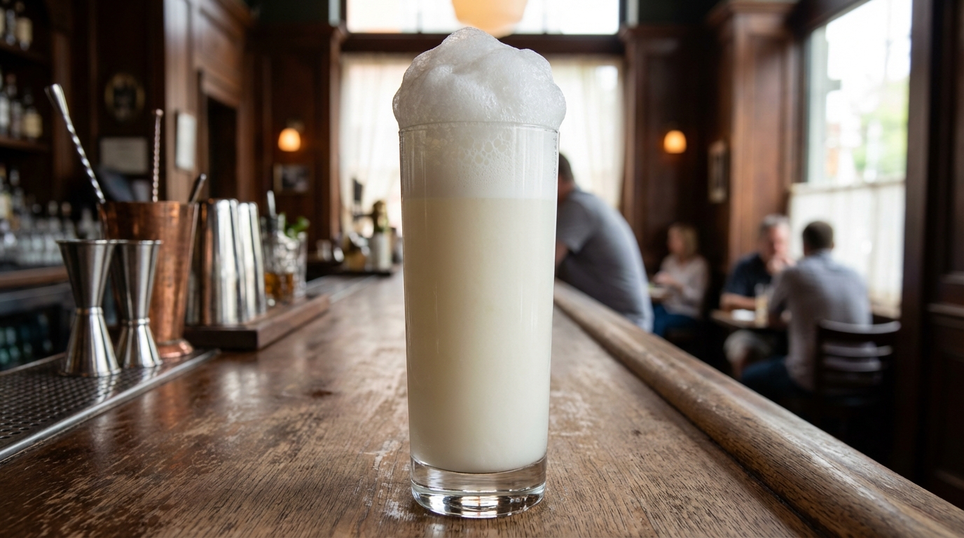 Ramos Gin Fizz : cette technique méconnue pour une mousse nuageuse sans faire trancher votre cocktail maison