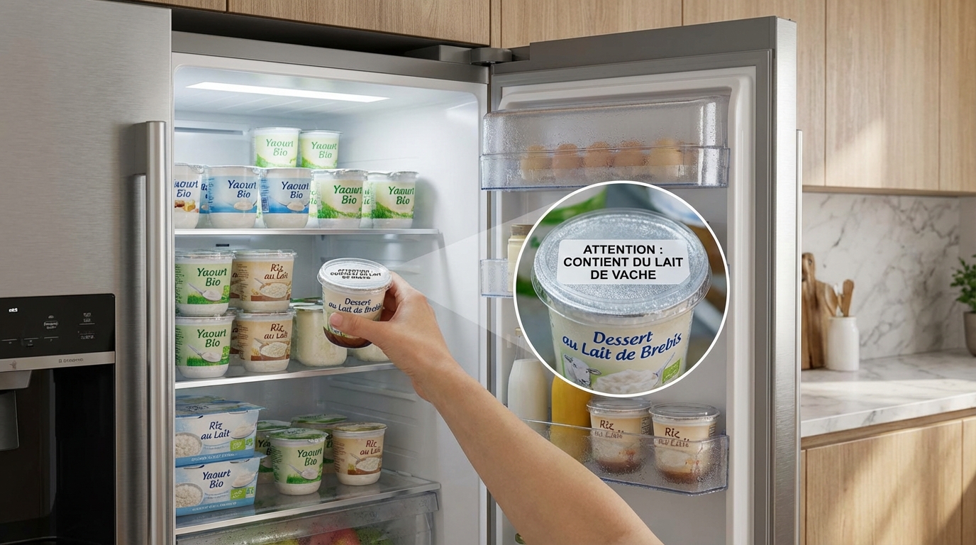 Rappel conso Biocoop : ce dessert au lait de brebis dans votre frigo cache un ingrédient risqué pour les allergiques