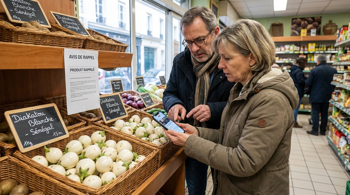 Rappel Conso : ces aubergines blanches vendues chez TROPIC ISLAND contiennent un pesticide qui inquiète les familles