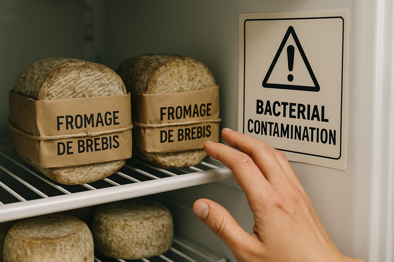Rappel conso : ces fromages de brebis au lait cru vendus chez E.Leclerc et Intermarché risquent la Listeria en France