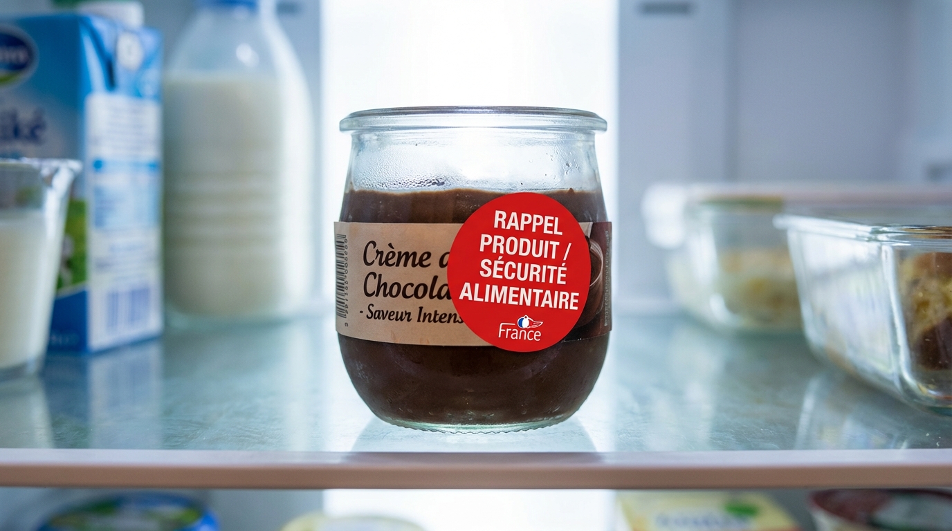 Rappel conso : cette crème au chocolat Maison Bordier vendue partout en France cache un danger dans votre frigo