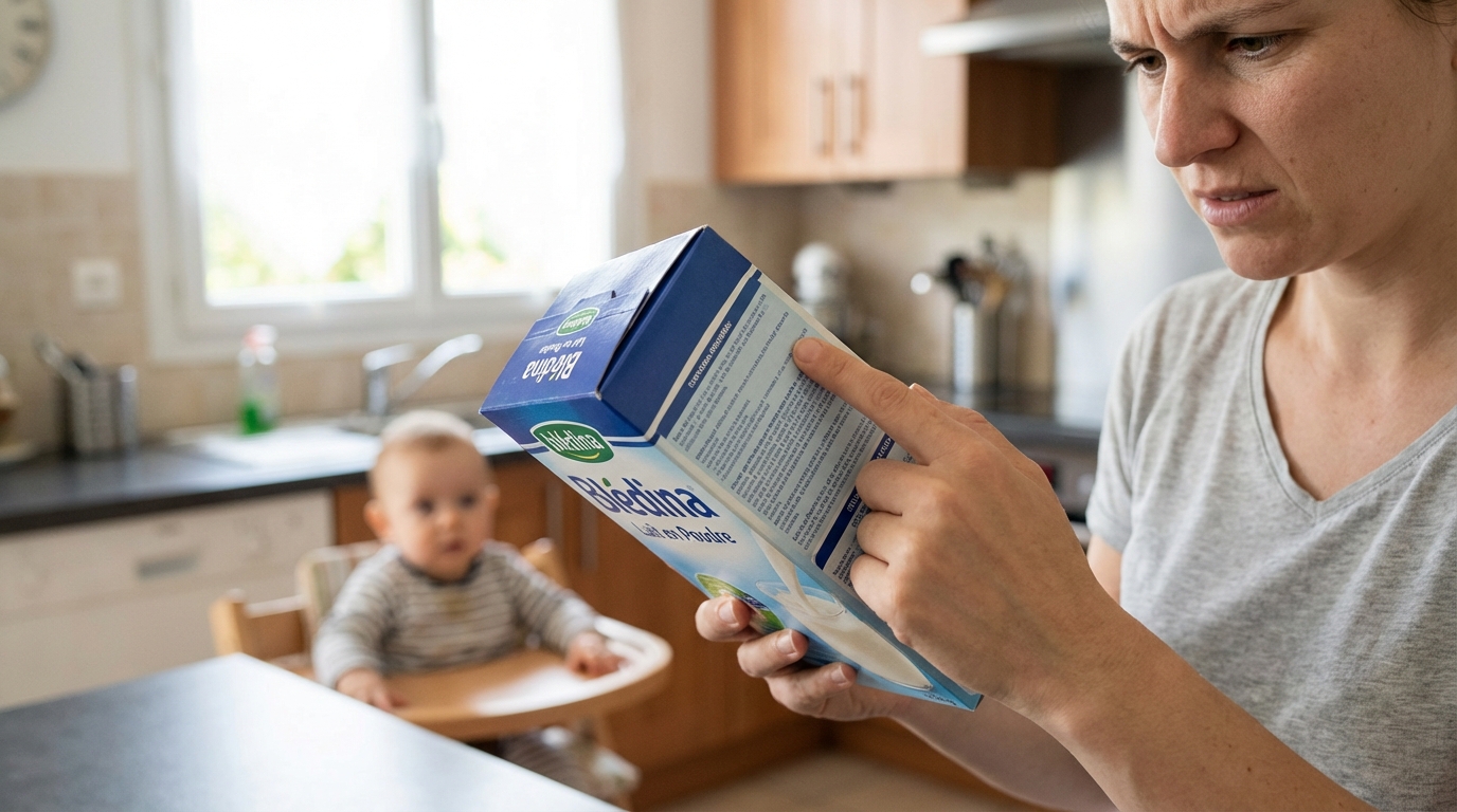 Rappel lait infantile : ce Blédilait très utilisé peut mettre votre bébé en danger si vous ignorez ce détail clé