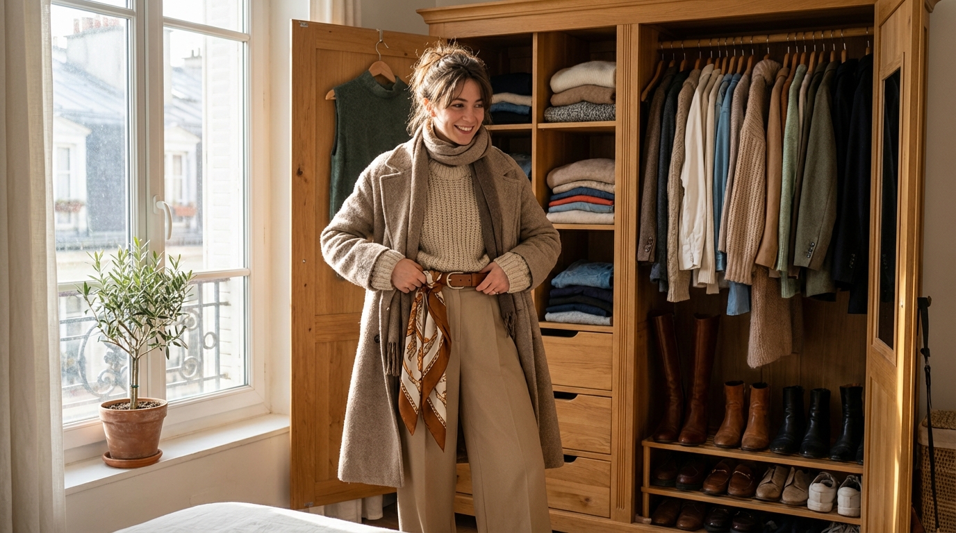 Rester à la mode en 2026 sans rien acheter : cette méthode étonnante transforme un dressing banal en garde-robe de luxe
