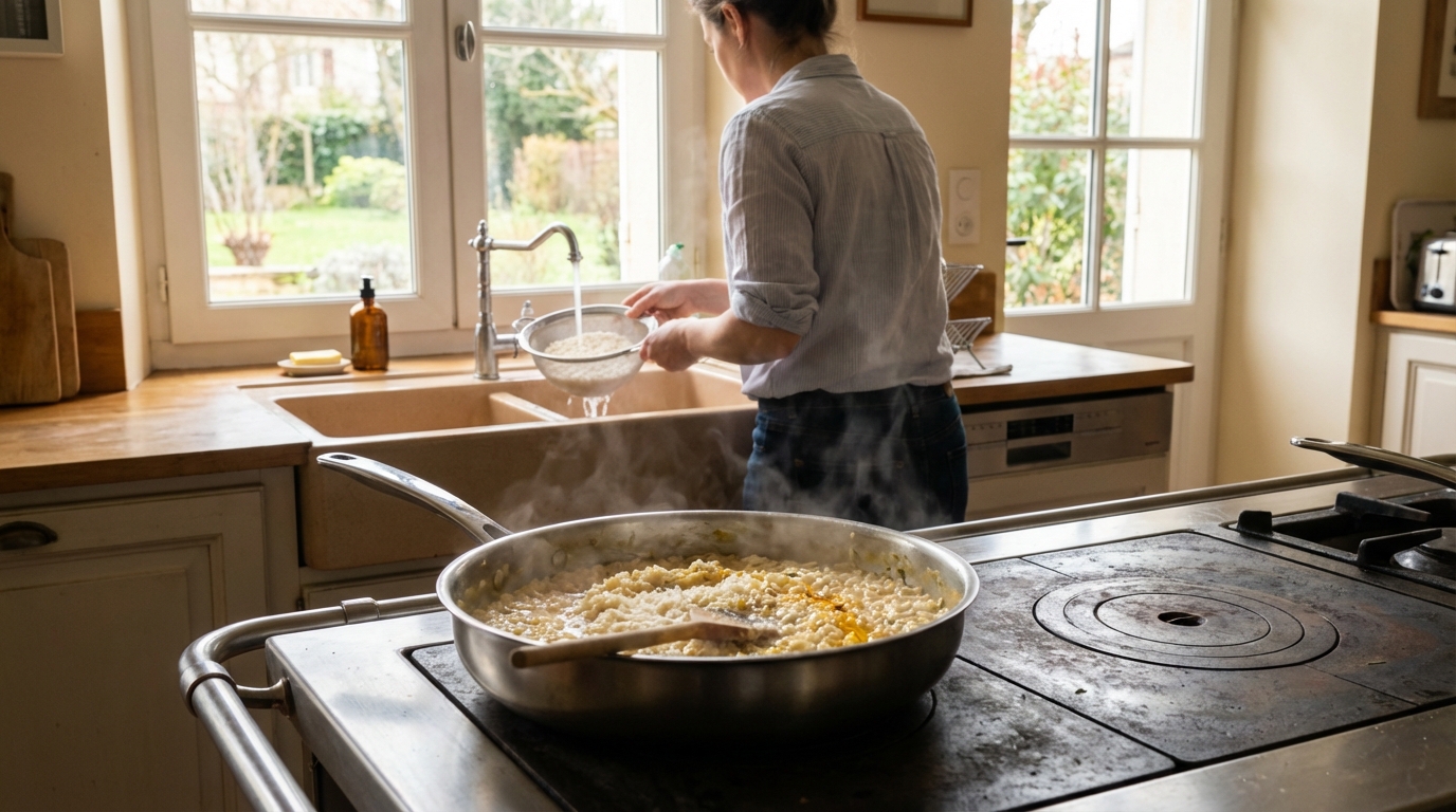 Riz : ce geste «propre» avant cuisson que tout le monde fait peut ruiner risottos, paellas et desserts