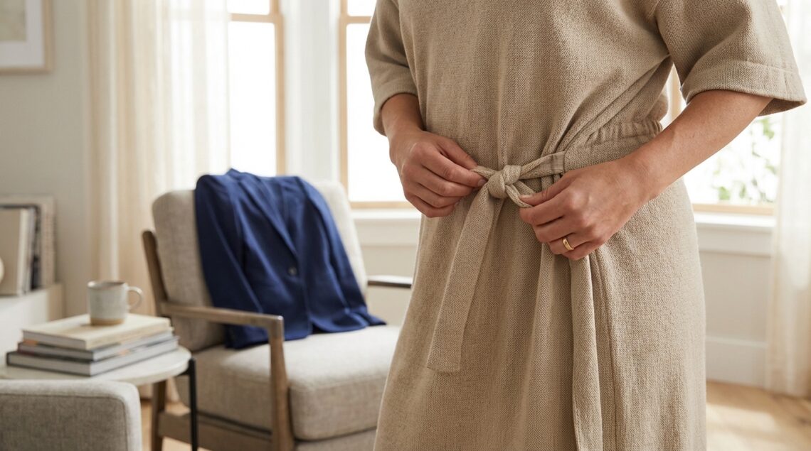 Robe trop grande : cette astuce de styliste avec un simple accessoire évite les retouches et la transforme sans couture