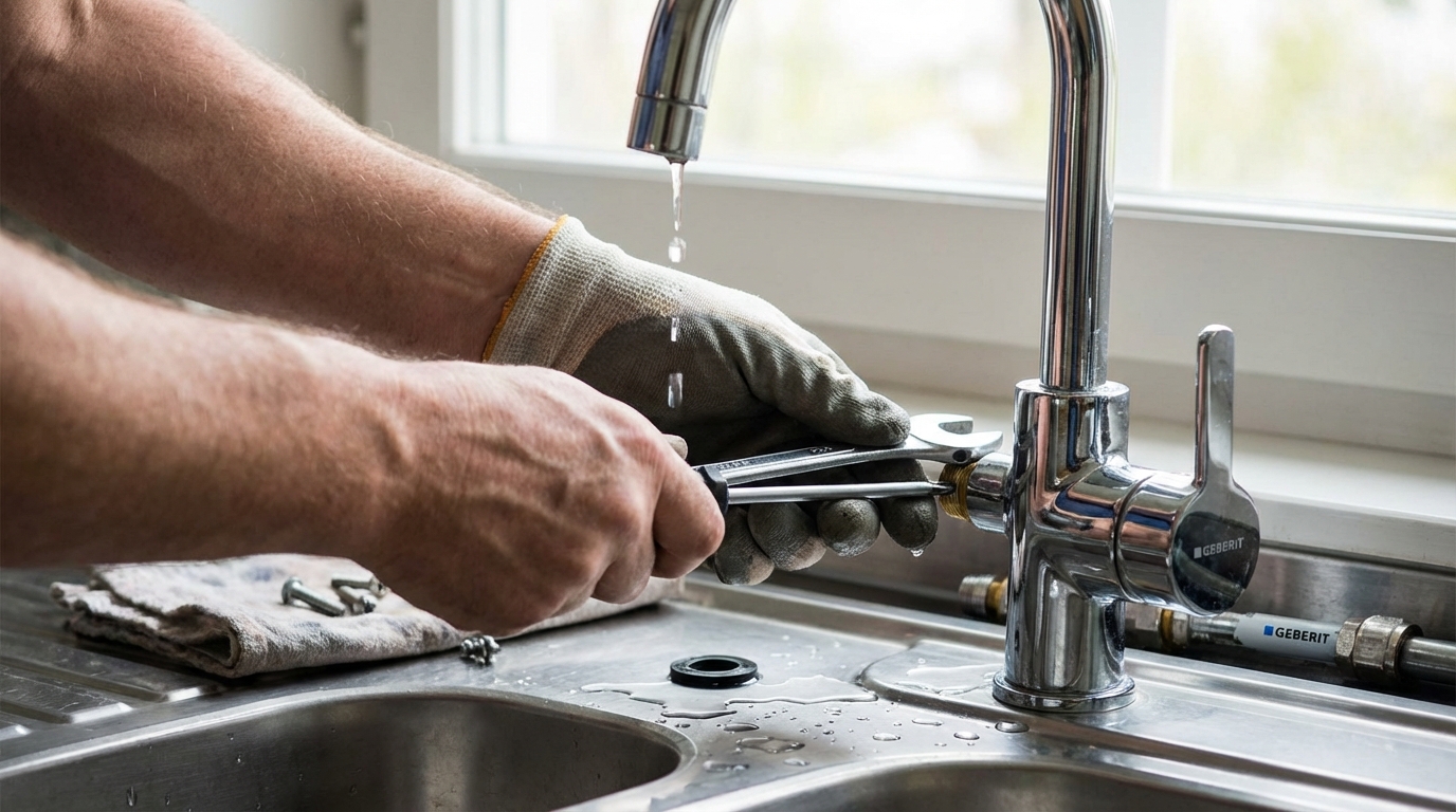 Robinet qui goutte : ces 5 gestes simples avec une pièce à 3 € pour stopper l’hémorragie d’eau sans plombier