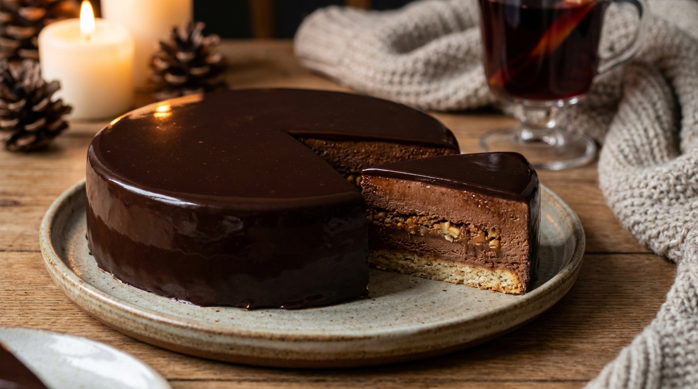 Royal chocolat : ce dessert en 3 textures qu&rsquo;on croit réservé aux pâtissiers, que vous regretterez de ne pas tenter