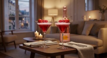 Saint-Valentin : ce cocktail fraise-framboise sous bulles rosées sauve votre soirée quand les restos sont complets