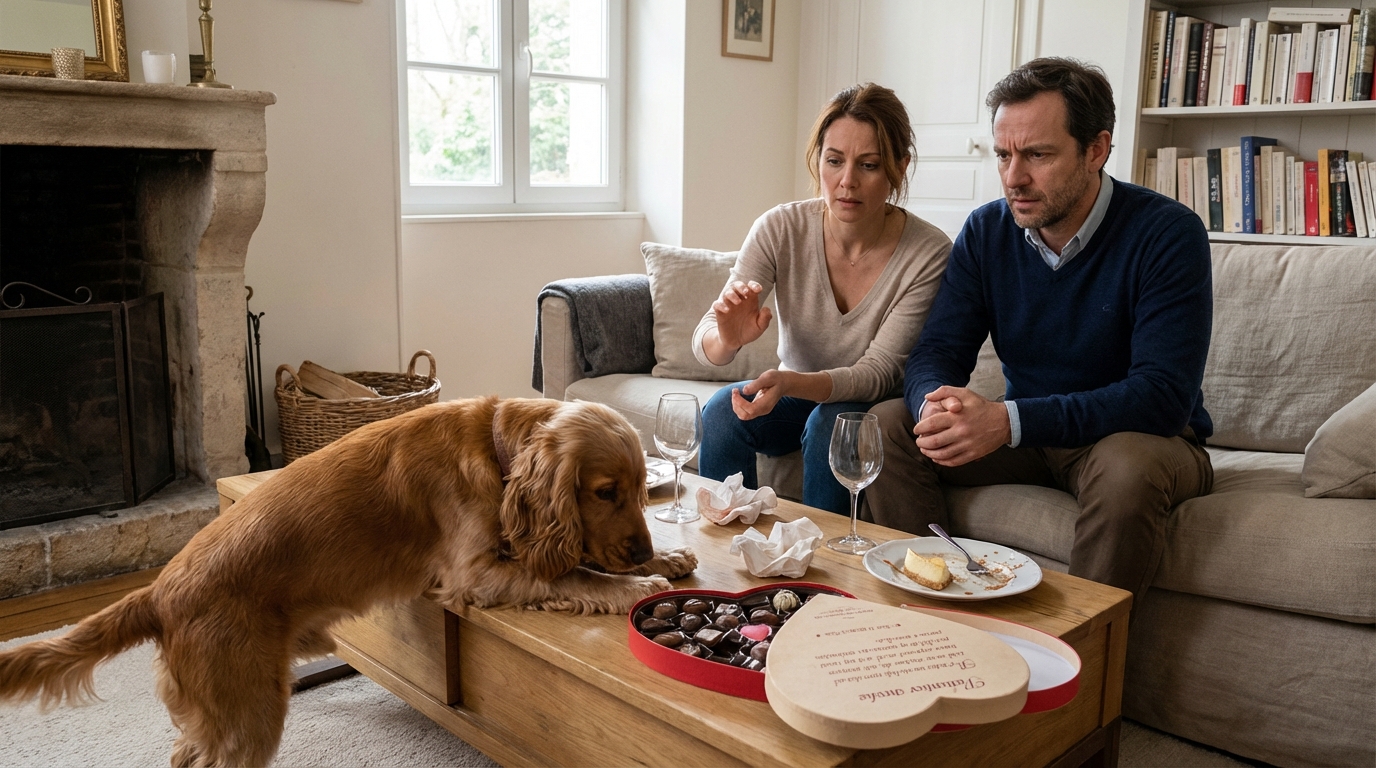 Saint-Valentin : ce « petit plaisir sucré » offert à votre chien peut lui coûter la vie en quelques heures