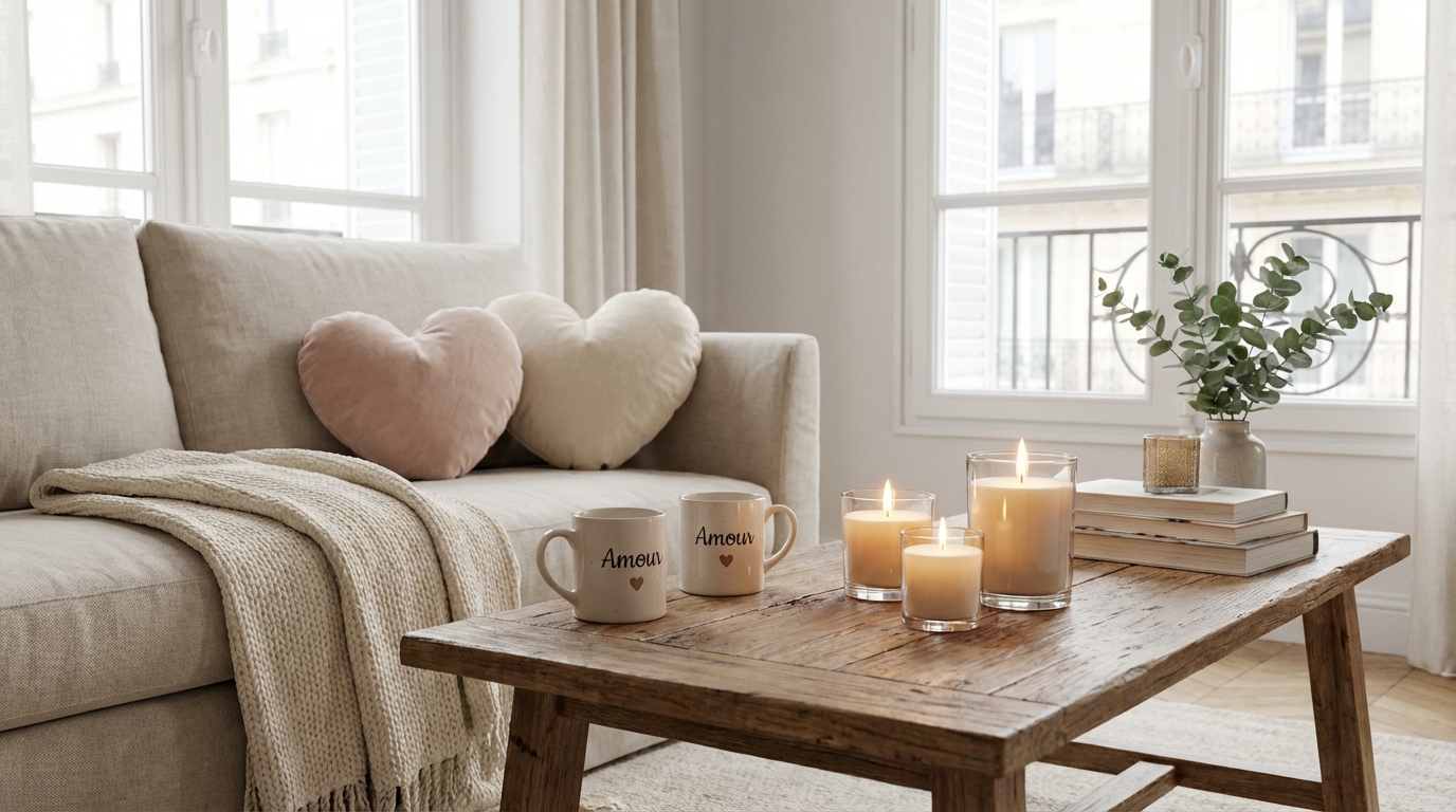 Saint-Valentin ce soir : ces cadeaux déco de dernière minute sauvent la mise sans heures perdues en boutique