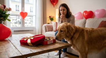 Saint-Valentin : cette friandise que vous partagez avec votre chien peut lui coûter la vie