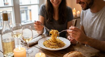 Saint-Valentin : cette recette de pâtes à 4 ingrédients évite la « taxe amoureux » et transforme le dîner en nuit brûlante