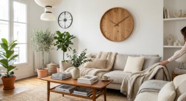 Salon : cette horloge industrielle est à bannir en 2026, ce style d’horloge la remplace sans appel