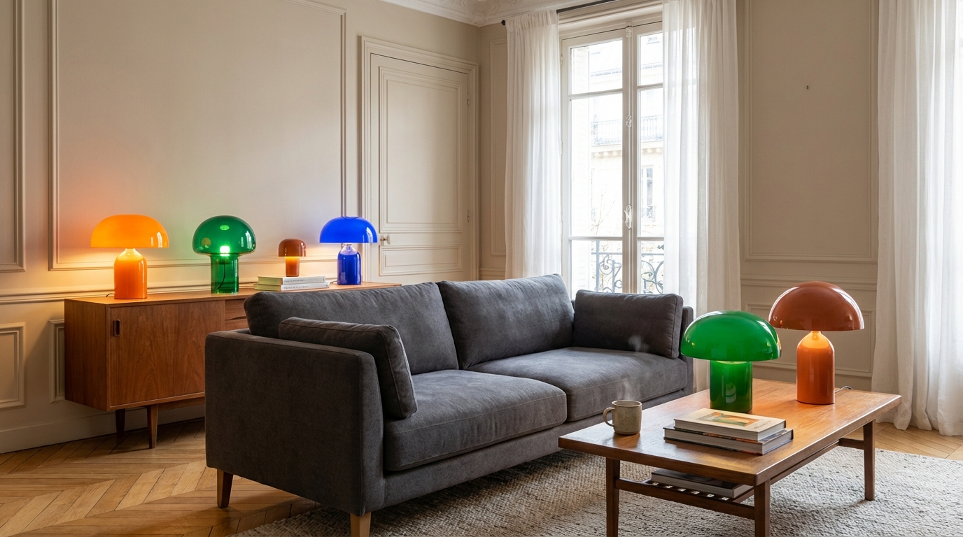 Salon déprimant après Noël : ces lampes pop Leroy Merlin à moins de 40 € que tout le monde s’arrache