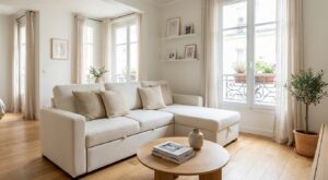 Salon trop petit : ce canapé d’angle convertible But avec coffre caché chute à 1 299 € pour une durée limitée