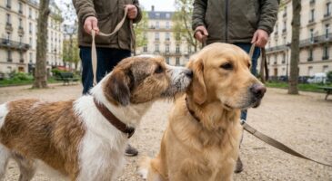 Si votre chien renifle toujours les oreilles des autres, voici ce qu&rsquo;il y détecte vraiment (et quand s&rsquo;inquiéter)