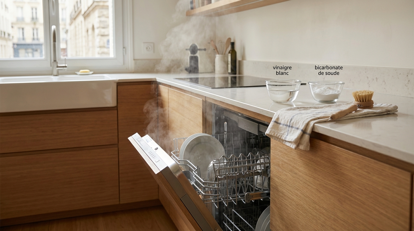 Si votre lave-vaisselle sent l’égout, cette routine en 3 étapes sans produit chimique le désodorise pour de bon