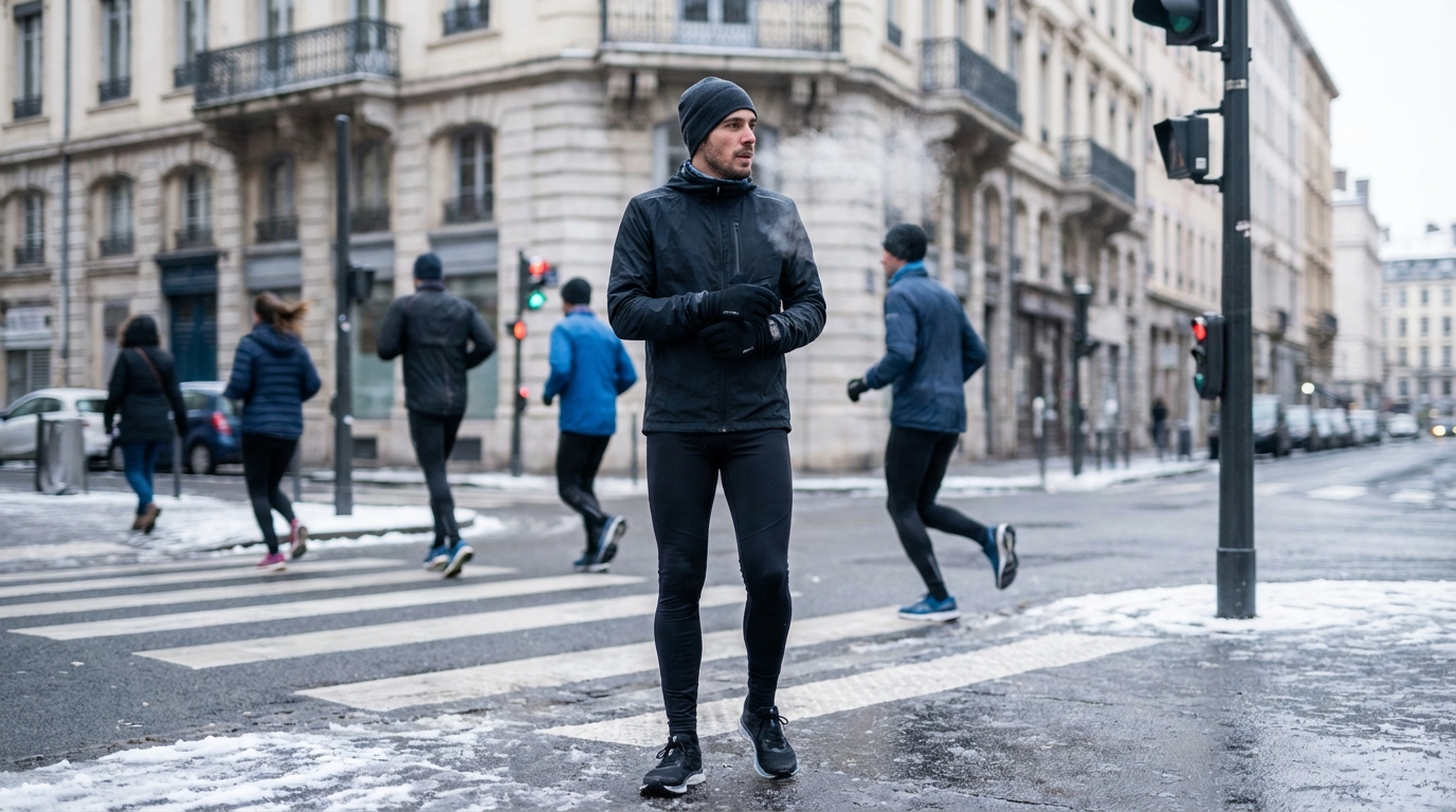 Si vous grelottez en courant l&rsquo;hiver, cette règle de coach peut vous faire gagner 10 °C en quelques minutes