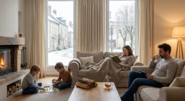 Si vous ne faites pas ce geste avec vos rideaux en hiver, vous perdez jusqu’à 30 % de chaleur pièce par pièce