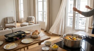 Soirée raclette : ces 5 gestes méconnus à faire tout de suite, sinon l’odeur colle des jours entiers