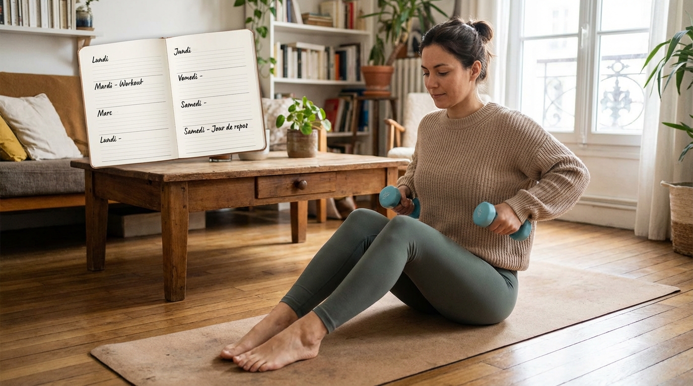 Sport à la maison : ces 3 réflexes de ceux qui tiennent vraiment, à l’opposé de ce que vous faites