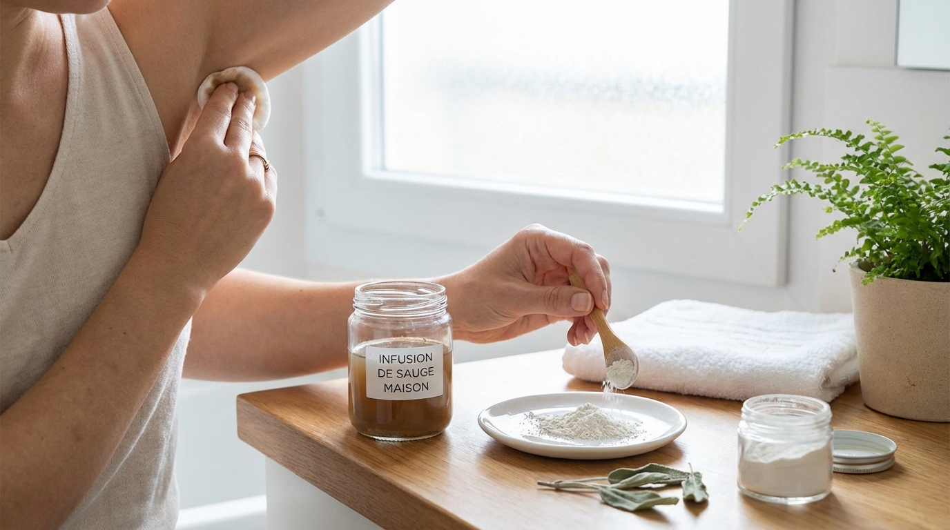 Stop à la transpiration de stress : cette lotion aux plantes et cette poudre magique sauvent vos chemises d&rsquo;hiver