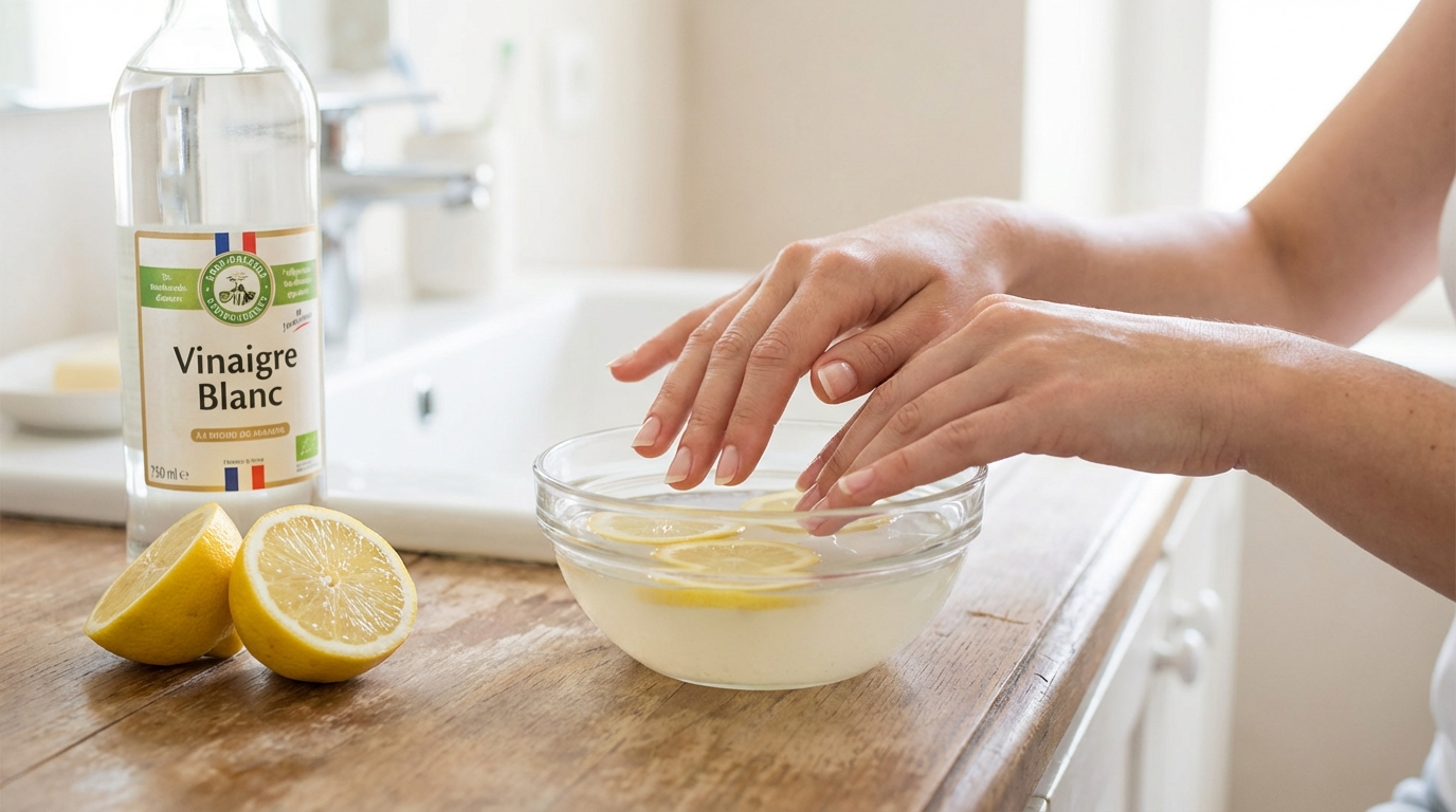 Stop au dissolvant agressif : ce mélange de cuisine à 2 ingrédients enlève le vernis sans abîmer vos ongles