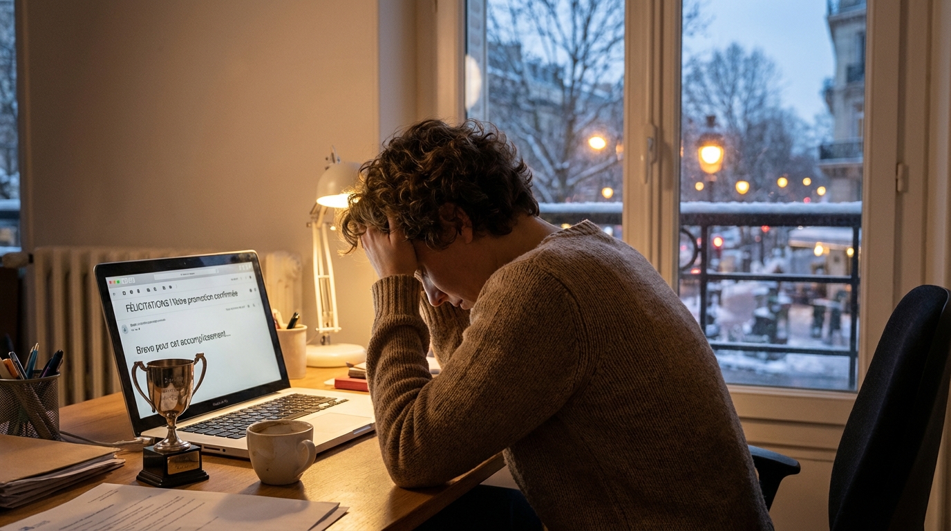 Syndrome de l&rsquo;imposteur : après chaque succès, cette réaction automatique épuise votre énergie en silence