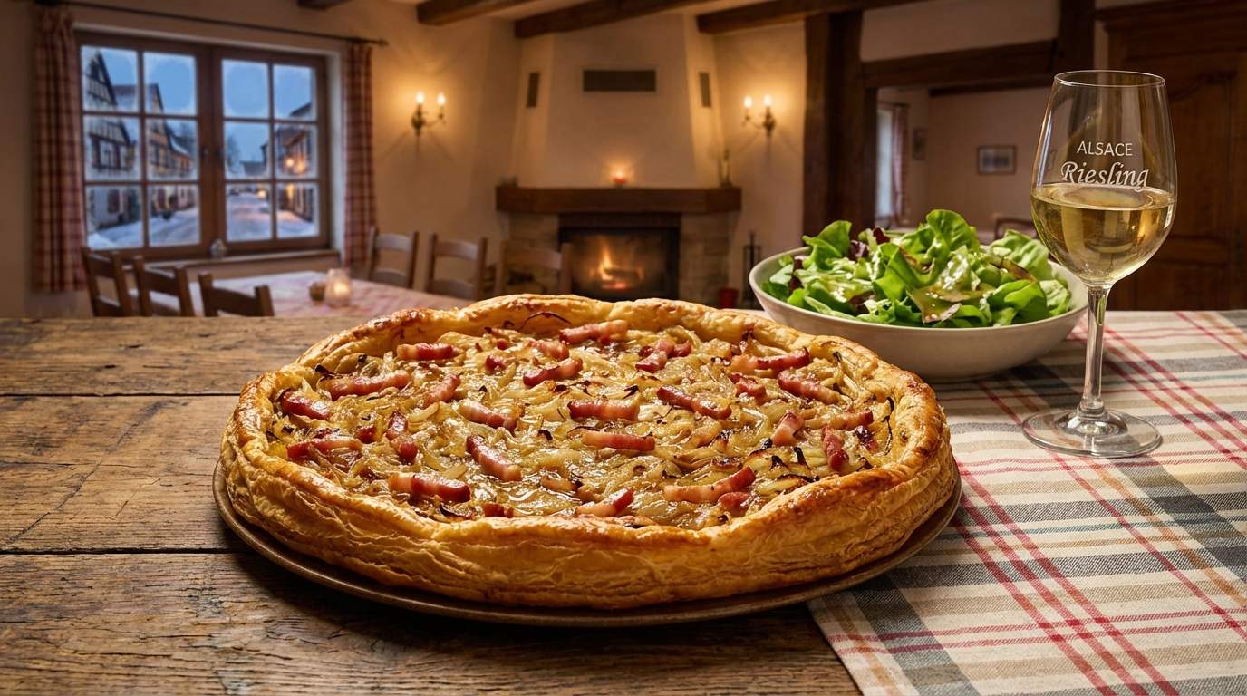 Tarte à l’oignon alsacienne : cette cuisson lente corrige l’erreur qui gâche votre tarte maison sans que vous le sachiez