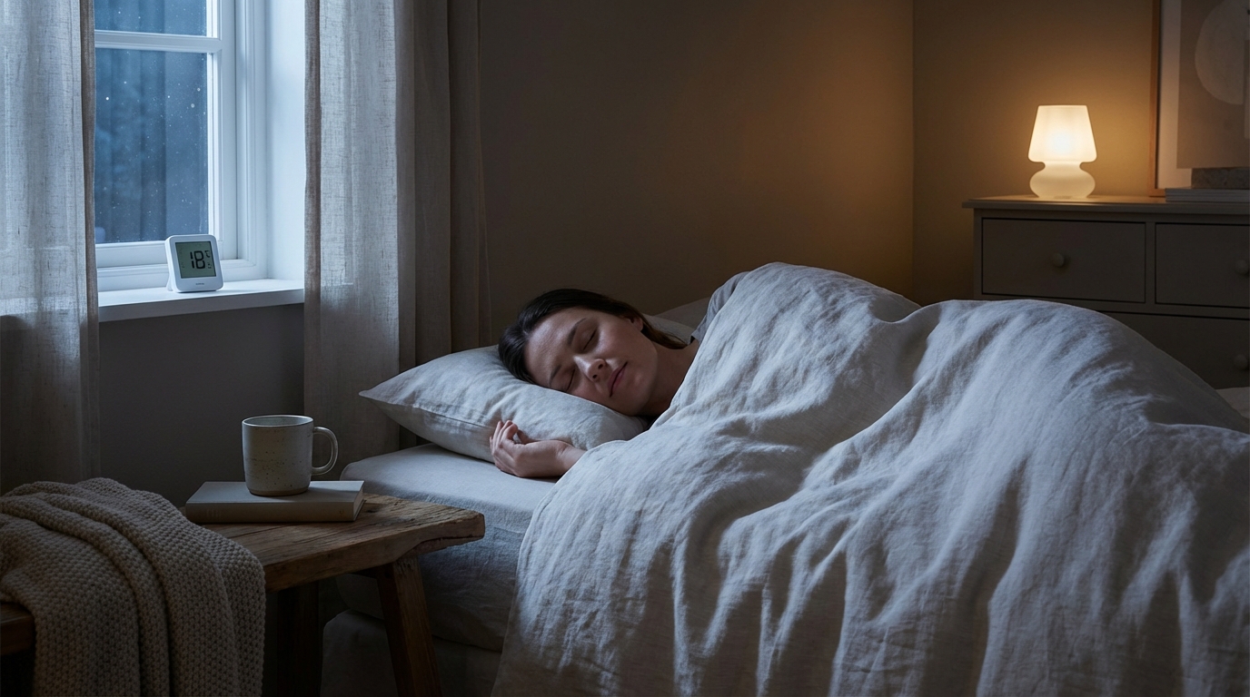Température de la chambre : cette erreur que beaucoup font sabote l&rsquo;endormissement et le sommeil profond