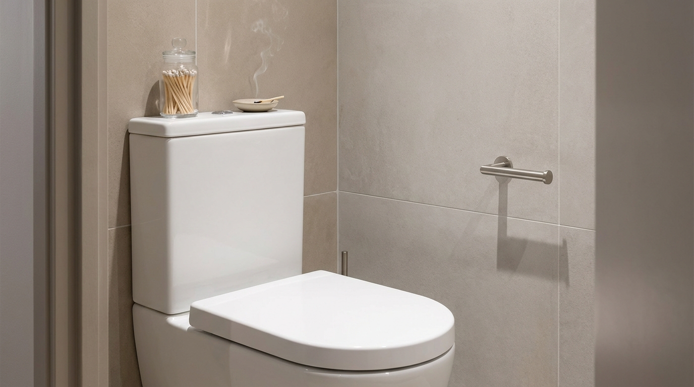 Toilettes sans fenêtre : ce geste de pro en 5 secondes pour qu’aucun invité ne sente que vous y êtes allé