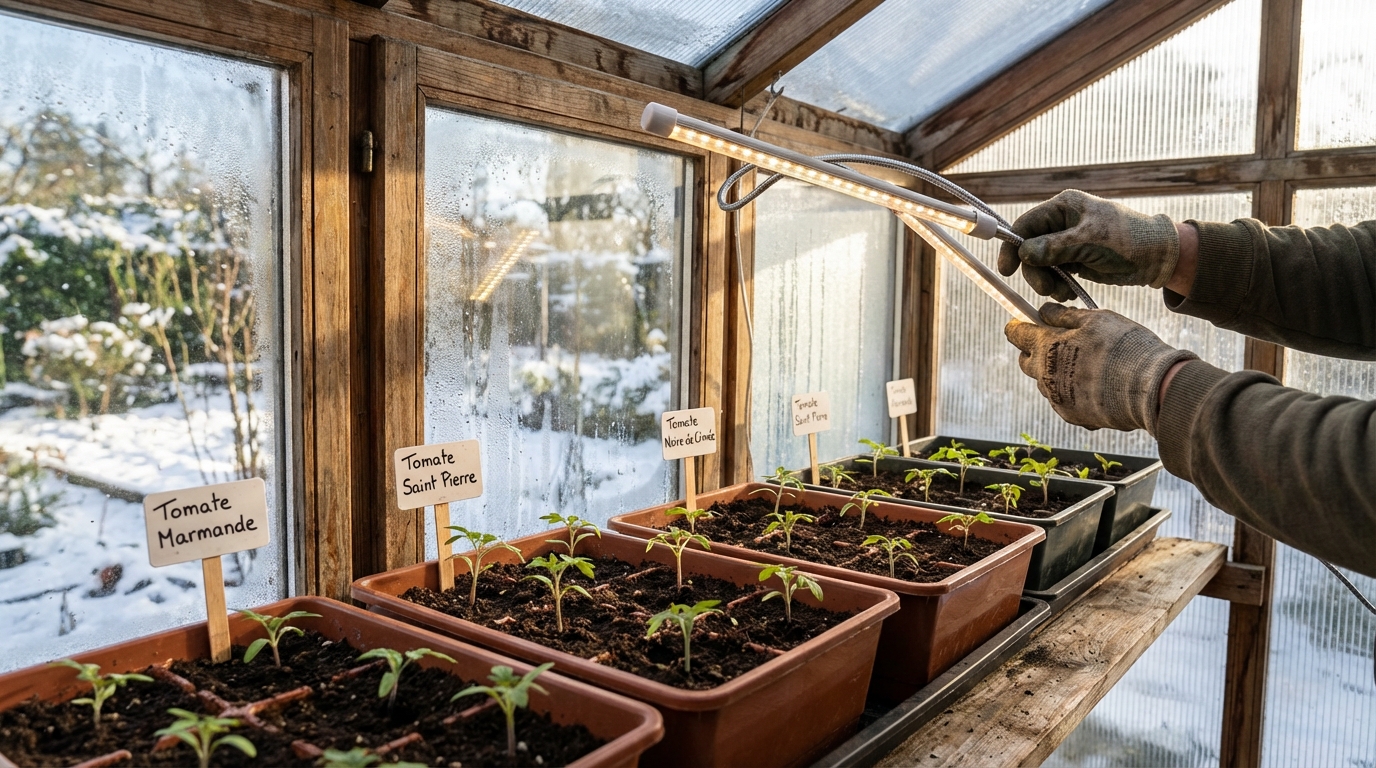 Tomates sous abri dès février : ces variétés ultra-précoces qui vous offrent 2 mois d’avance au potager
