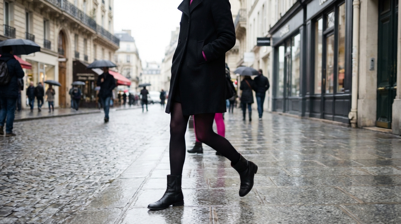 Total look noir : ce simple accessoire (non, ce n&rsquo;est pas un sac) transforme vos tenues d&rsquo;hiver en 5 looks canon