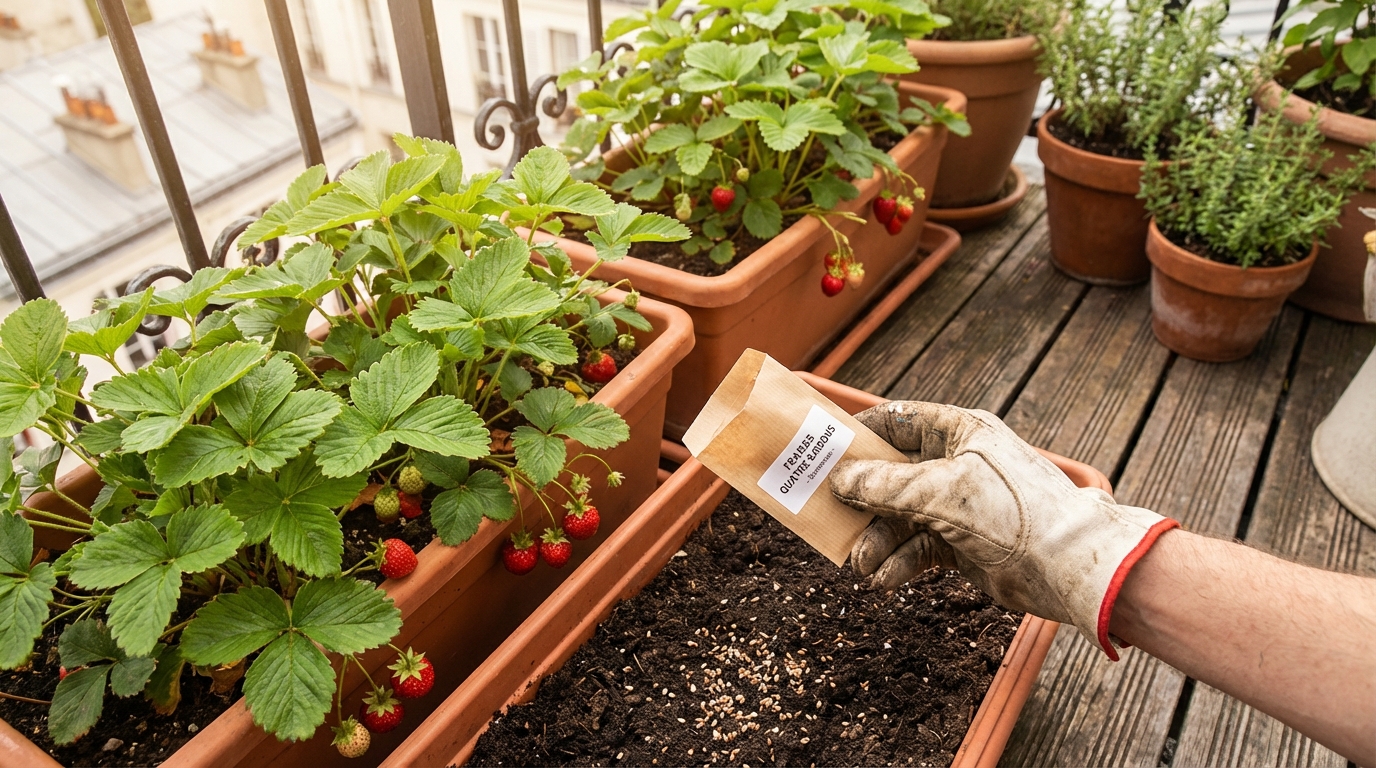 Truffaut : ce sachet de graines à 3,79 € couvre votre été de fraises, mais seulement si vous respectez ce timing